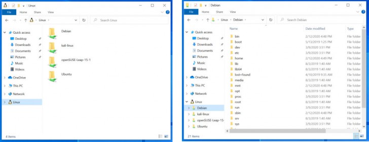 Windows 10 สามารถเปิดเข้าไฟล์จาก Linux บน File Explorer ได้แล้ว