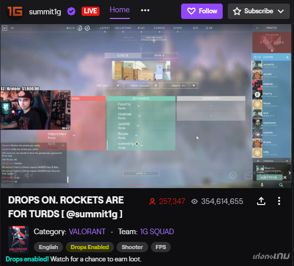 VALORANT เกมยิงใหม่จาก Riot เปิดรับคีย์ทดสอบผ่านไลฟ์ Twitch แล้ววันนี้ VALORANT เกมยิงใหม่จาก Riot เปิดรับคีย์ทดสอบผ่านไลฟ์ Twitch แล้ววันนี้