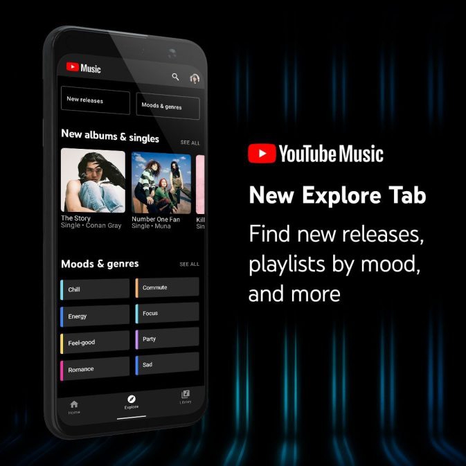 YouTube Music เพิ่มเมนู Explore Tab เข้ามาแทนที่ Hotlist YouTube Music เพิ่มเมนู Explore Tab เข้ามาแทนที่ Hotlist