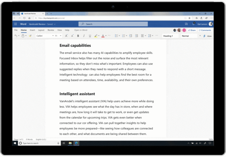 Microsoft Word อัปเดตฟีเจอร์ช่วยเขียนภาษาอังกฤษให้ทั้งประโยค