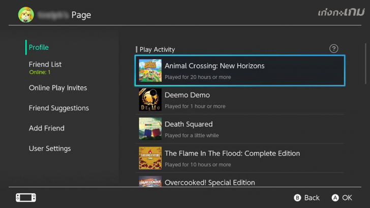 Nintendo เปิดตัวแอปใหม่บนมือถือ เอาไว้ดูเวลาที่ใช้เล่นเกมบน Switch ได้