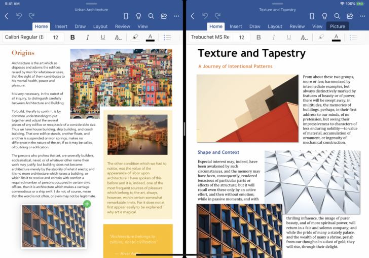 Microsoft เตรียมเทสต์การใช้งาน Word และ Powerpoint พร้อมกัน 2 หน้าต่างบน iPadOS