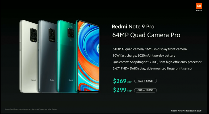 เปิดตัว Redmi Note 9 Pro, Note 9, Mi 10 Lite สามสมาร์ทโฟนใหม่จาก Xiaomi