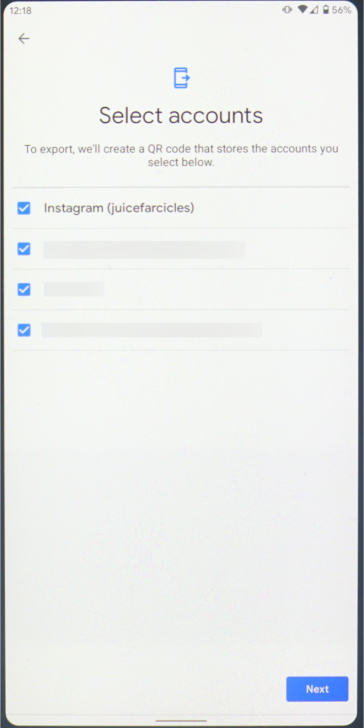 Google Authenticator เพิ่มฟีเจอร์การโอนข้อมูลไปยังมือถือเครื่องใหม่ด้วยการสแกน QR Code