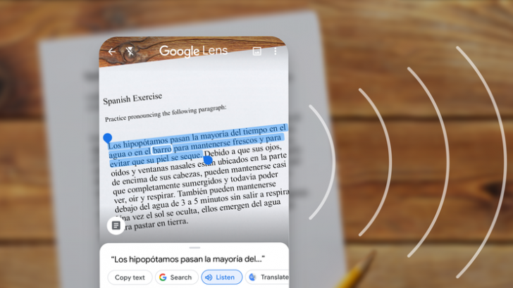 Google Lens อัปเดตฟีเจอร์ใหม่ สแกน อ่านออกเสียงข้อความ และ copy ลายมือลงคอมพิวเตอร์ได้
