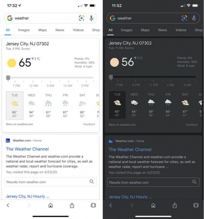 Google Search ปล่อย Dark Mode ออกมาให้อัปเดตกันแล้วบน Android และ iOS