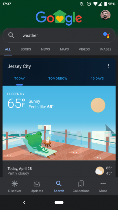 Google Search ปล่อย Dark Mode ออกมาให้อัปเดตกันแล้วบน Android และ iOS