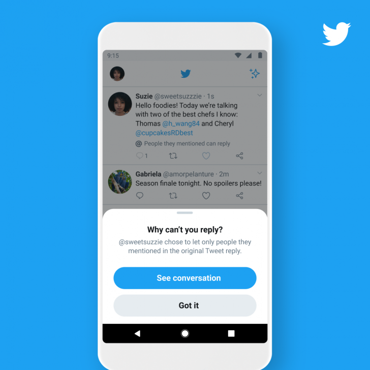 Twitter ทดลองฟีเจอร์ตั้งค่าจำกัดจำนวนการ Reply เพื่อลดปัญหาการก่อกวน