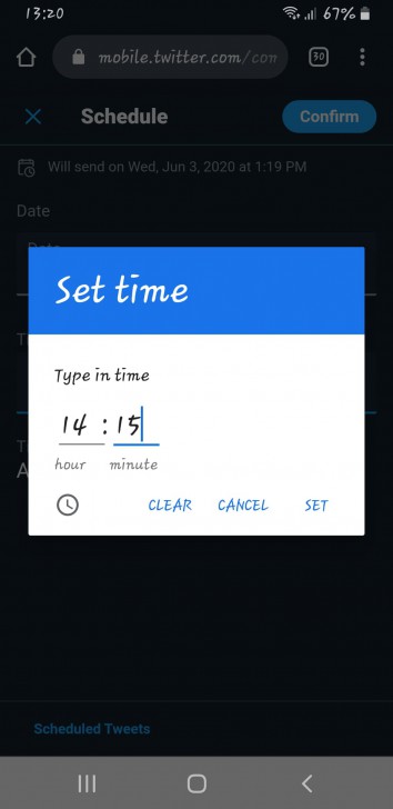 Twitter เพิ่ม Schedule Tweets ให้ผู้ใช้เลือกตั้งเวลาที่ต้องการทวีตได้บนเว็บไซต์
