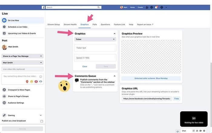 Facebook อัปเดตแพลตฟอร์มการถ่ายทอดสด Live Producer ซ้อนกราฟิกขณะ Live ได้ในตัว Facebook อัปเดตแพลตฟอร์มการถ่ายทอดสด Live Producer ซ้อนกราฟิกขณะ Live ได้ในตัว