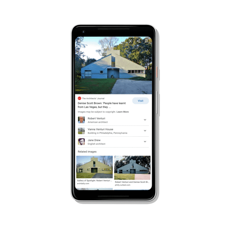 Google Image เพิ่มฟีเจอร์ Knowledge Graph แสดงผลข้อมูลของรูปภาพในเชิงลึก