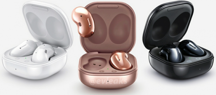 หลุดภาพเรนเดอร์ Galaxy Buds รุ่นใหม่ อาจมีให้เลือกถึง 3 สี รวมถึงสี Mystic Gold