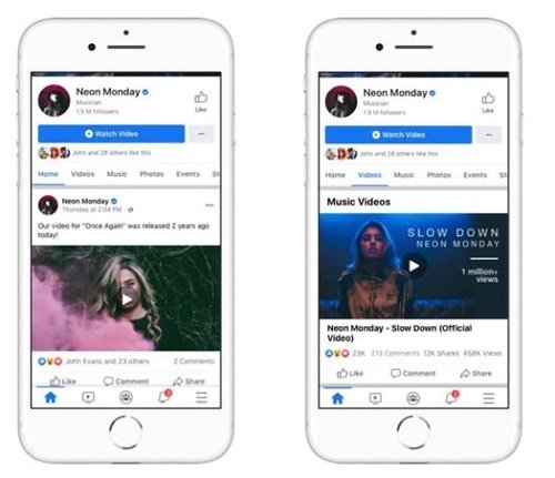 Facebook เตรียมเพิ่มฟีเจอร์ให้ศิลปินสามารถโพสต์ Official Music Video ลง Page ได้ Facebook เตรียมเพิ่มฟีเจอร์ให้ศิลปินสามารถโพสต์ Official Music Video ลง Page ได้