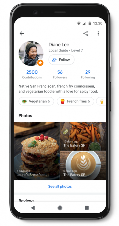 Google Maps เพิ่มฟีเจอร์ให้ Follow ผู้เขียนรีวิวสถานที่ได้แล้ว 