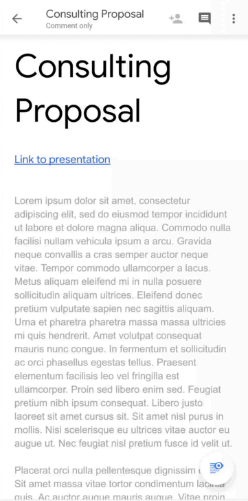 Google เพิ่มฟีเจอร์ใหม่ในแอปพลิเคชัน Docs, Slides, Sheets ช่วยผู้ใช้ทำงานได้ง่ายขึ้น