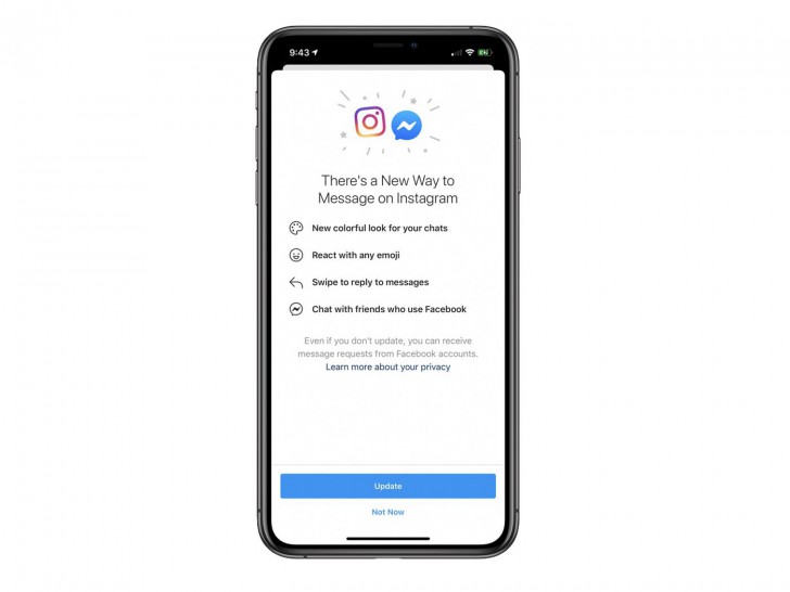 Facebook เพิ่มการอัปเดตใหม่ รวมแชท DM ใน Instagram กับ Messenger เข้าด้วยกันแล้ว