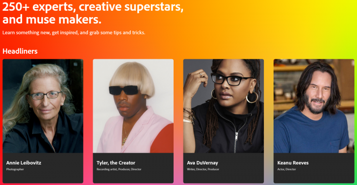 Adobe ประกาศจัดงาน Adobe Max 2020 ในรูปแบบออนไลน์ และเปิดให้ลงทะเบียนแล้ววันนี้