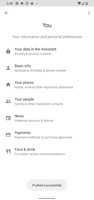 Google Assistant ผู้ช่วยบนมือถือ Android อัปเดตใหม่ ปรับโฉมหน้า Settings ให้ดูเรียบง่าย