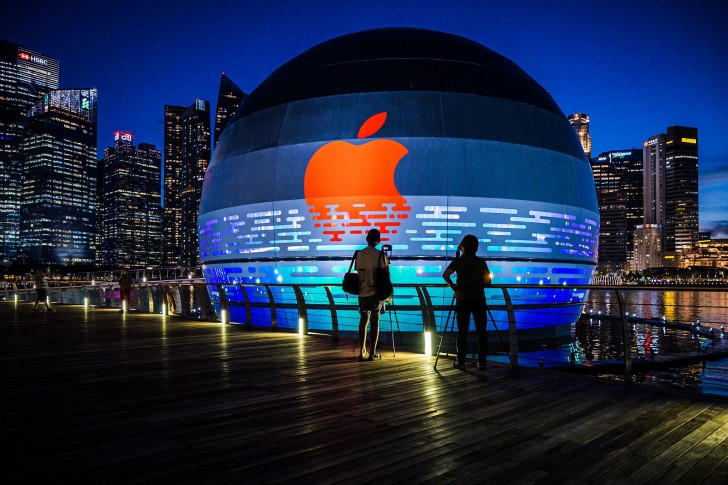 เตรียมพบกับ Apple Store สาขา Marina Bay Sands สิงคโปร์ เร็วๆ นี้ ด้วยดีไซน์โดมลอยน้ำแห่งแรก