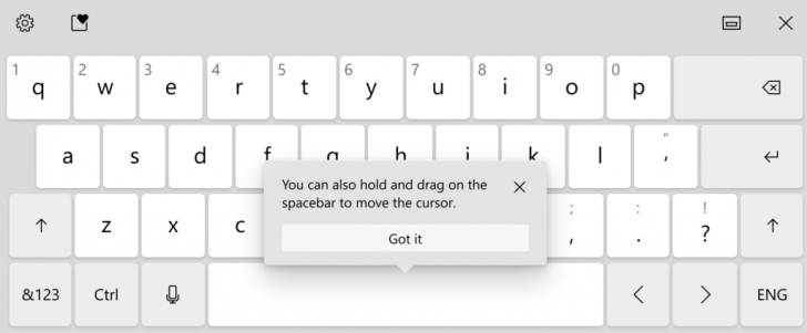 Microsoft ประกาศปรับดีไซน์และเพิ่มฟีเจอร์ของ Touch Keyboard บน Windows 10