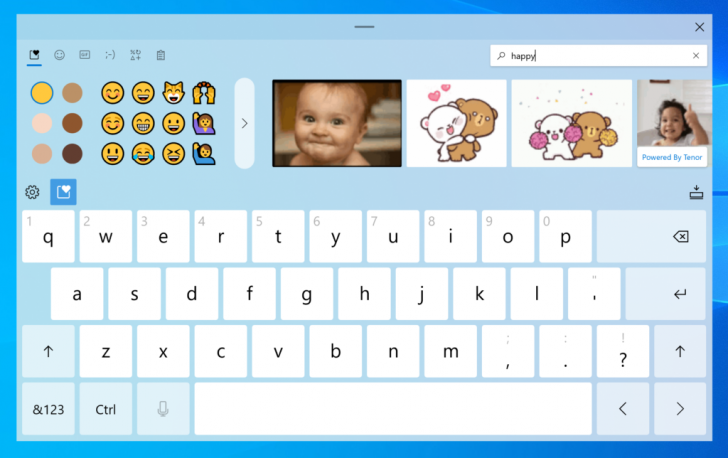 Microsoft ประกาศปรับดีไซน์และเพิ่มฟีเจอร์ของ Touch Keyboard บน Windows 10