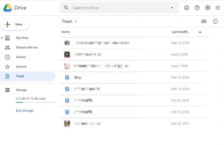 Google Drive จะเริ่มลบไฟล์ใน โฟลเดอร์ถังขยะ (Trash) แบบอัตโนมัติ หลังผ่านไป 30 วัน