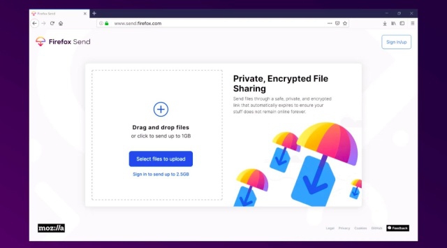Mozilla ประกาศปิดบริการแชร์ไฟล์ผ่านคลาวด์ Firefox Send เนื่องจากถูกใช้เป็นที่ฝังมัลแวร์