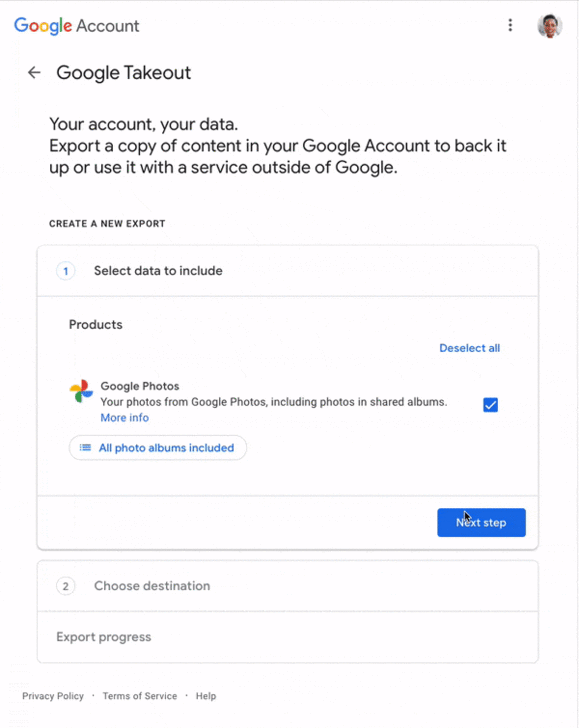 ย้ายไฟล์จาก Google Photos ไป Flickr และ OneDrive ด้วย Google Takeout
