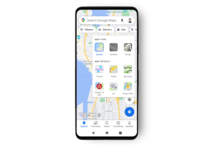 Google กำลังทยอยอัปเดตการแสดงผลข้อมูลผู้ป่วย COVID-19 บน Google Maps