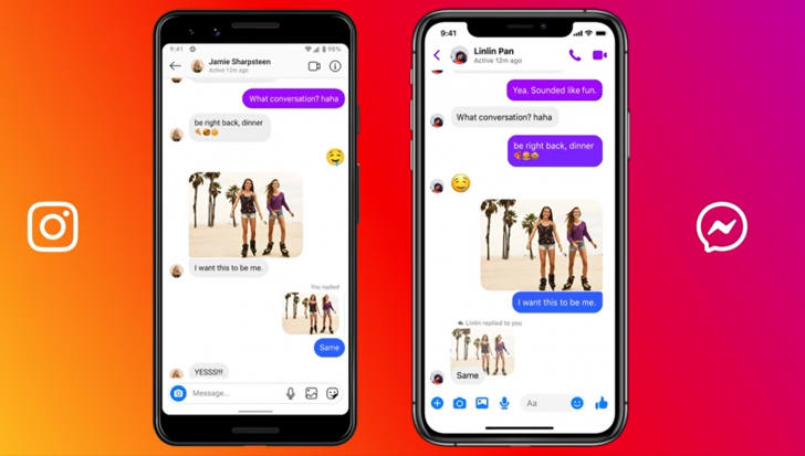 Facebook ปล่อยตัวอย่าง หน้าการรวมแชท Messenger และ Instagram ออกมาแล้ว 