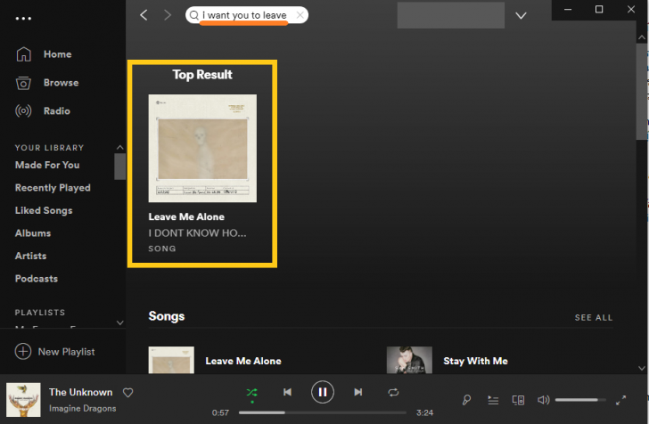 Spotify เพิ่มฟีเจอร์ใหม่ให้ผู้ใช้สามารถค้นหาเพลงจากเนื้อเพลงได้แล้ว