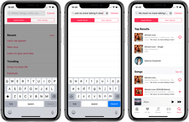 Spotify เพิ่มฟีเจอร์ใหม่ให้ผู้ใช้สามารถค้นหาเพลงจากเนื้อเพลงได้แล้ว