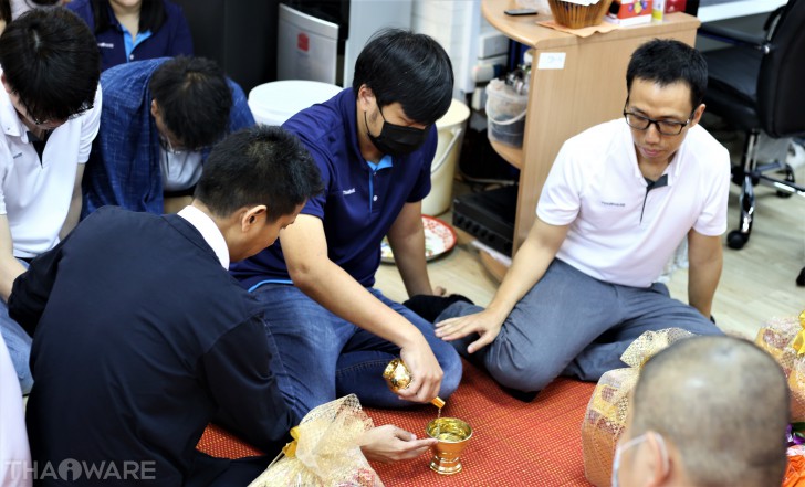 บริษัท ไทยแวร์ คอมมิวนิเคชั่น จํากัด จัดงานทำบุญบริษัท ประจำปี 2563 เพื่อความเป็นสิริมงคล