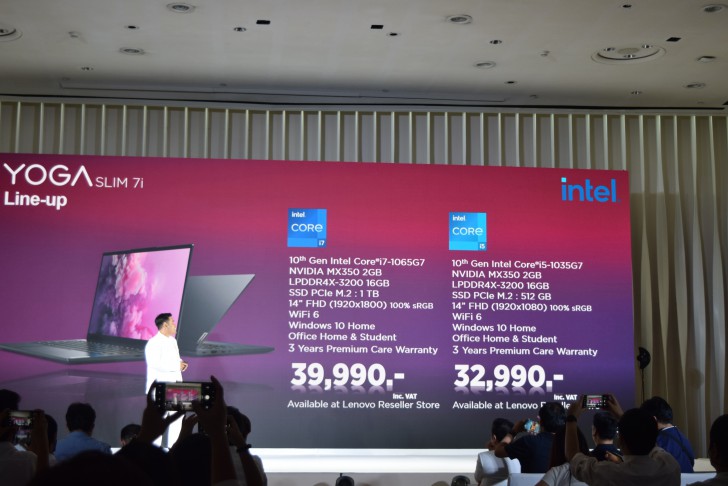 Lenovo ขนแบรนด์ YOGA แล็ปท็อประดับพรีเมียมไลน์อัพใหม่มาเปิดตัวในไทยเพียบ 