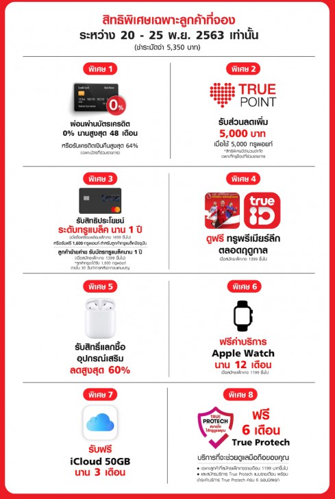 เปิดให้จองแล้ว! iPhone 12 ทั้ง 4 รุ่น พร้อมโปรโมชัน ราคาพิเศษจาก 3 โอเปอเรเตอร์