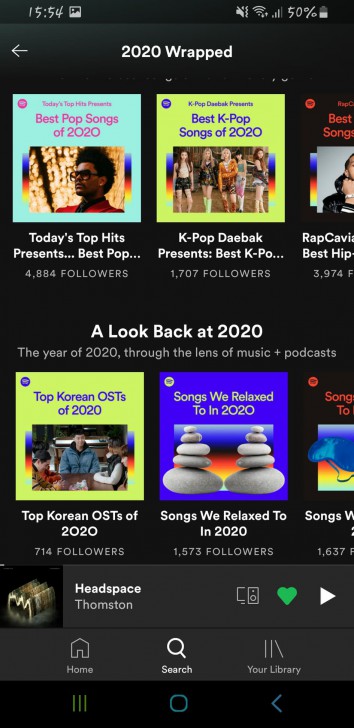 Spotify เพิ่ม 2020 Wrapped สรุปศิลปิน, เพลง, Podcasts, อัลบัมยอดนิยมประจำปี 2020