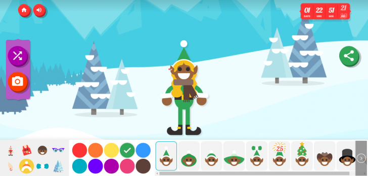 Google เพิ่มอัปเดตฟีเจอร์ใหม่บนเว็บไซต์ฉลองเทศกาล Christmas ส่งท้ายปี