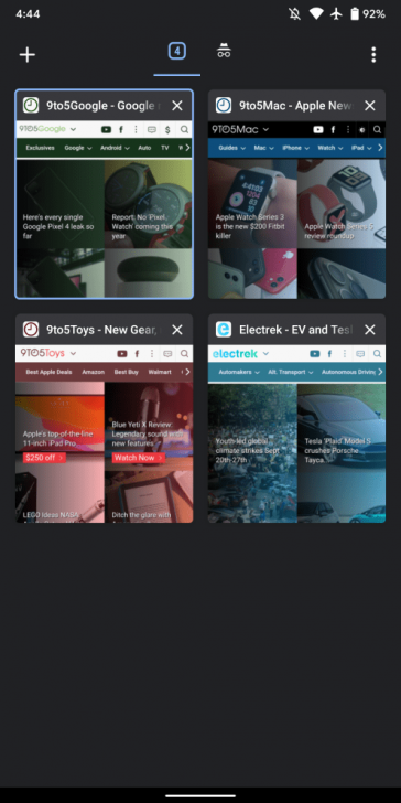 Google เพิ่มอัปเดตฟีเจอร์ Tab Groups ใน Chrome บนระบบ Android