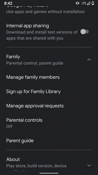 Google Play Store ทดสอบใช้ Settings รูปแบบใหม่ จัดหมวดแบ่งประเภทการตั้งค่า