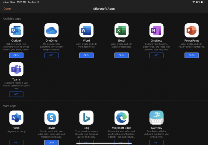 Microsoft เพิ่มการอัปเดตแอปพลิเคชัน (All-in-One) Office ให้รองรับการใช้งานบน iPad