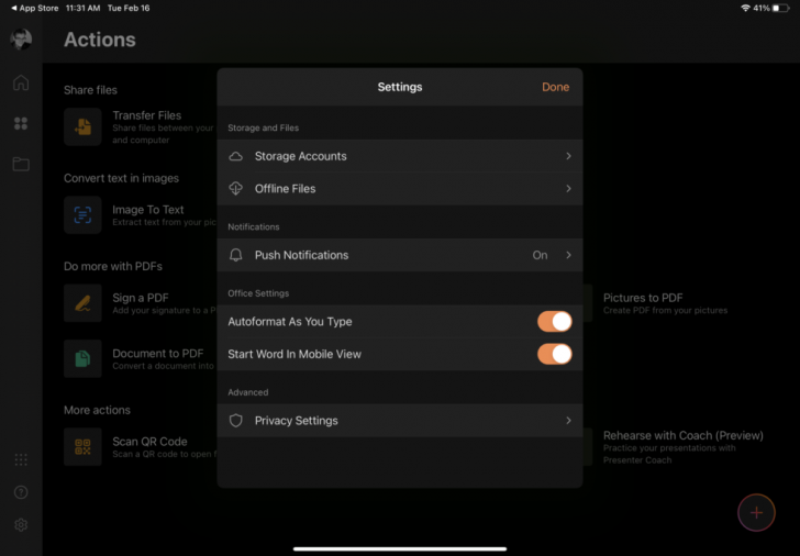 Microsoft เพิ่มการอัปเดตแอปพลิเคชัน (All-in-One) Office ให้รองรับการใช้งานบน iPad