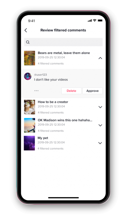 TikTok เพิ่มฟิลเตอร์คัดกรองการแสดงความเห็นใต้คลิป ให้ครีเอเตอร์เลือกได้ตามใจชอบ 