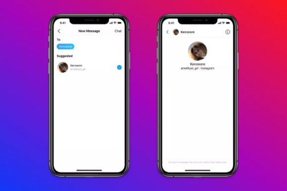 Instagram ห้ามผู้ใช้ทั่วไป แชทหาเยาวชนอายุต่ำกว่า 18 ปี เว้นแต่เยาวชนจะติดตามท่านอยู่