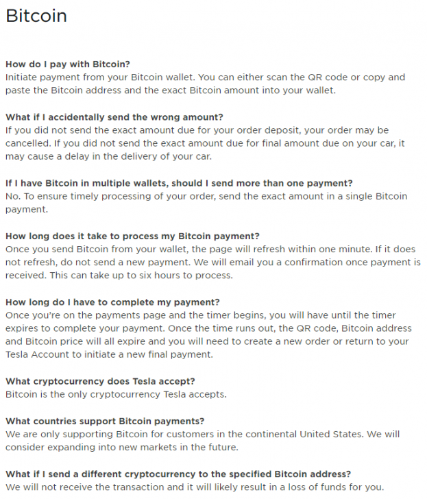 Elon Musk ประกาศเพิ่มช่องทางการชำระเงินซื้อ Tesla ด้วย Bitcoin !