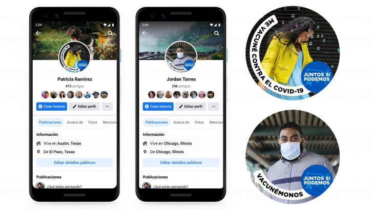 Facebook เพิ่มกรอบโปรไฟล์ใหม่เชิญชวนให้ผูใช้เข้ารับการฉีดวัคซีน COVID-19
