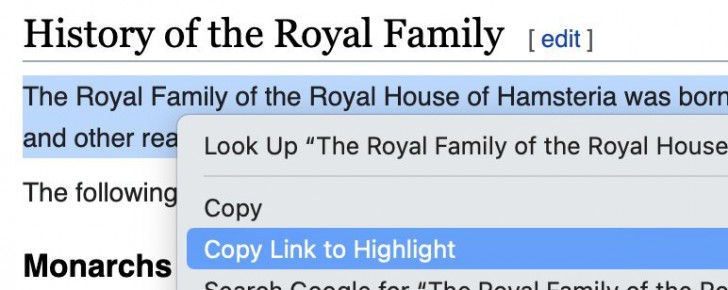 Chrome 90 ปล่อยฟีเจอร์ใหม่ ช่วยแชร์เนื้อหาในเว็บเป็นลิงก์ เพื่อดูส่วนที่ไฮไลท์ได้เลย