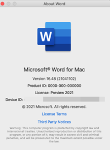 Microsoft ปล่อย Office 2021 for Mac (เวอร์ชัน Preview) ออกมาให้ทดลองใช้งานกันแล้ว