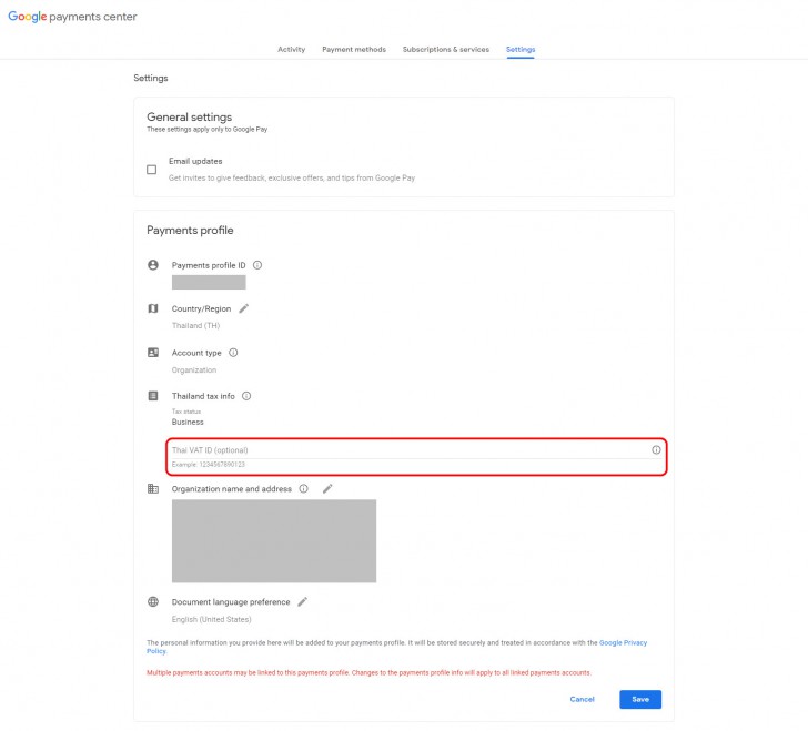 Google เตรียมเก็บภาษีมูลค่าเพิ่ม 7% จากผู้ลงโฆษณา Google Ads ในไทย