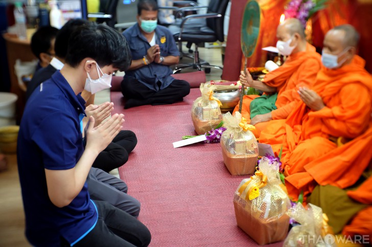 บริษัท ไทยแวร์ คอมมิวนิเคชั่น จํากัด จัดงานทำบุญบริษัท ประจำปี 2564 เพื่อความเป็นสิริมงคล บริษัท ไทยแวร์ คอมมิวนิเคชั่น จํากัด จัดงานทำบุญบริษัท ประจำปี 2564 เพื่อความเป็นสิริมงคล