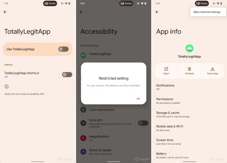 Google เตรียมเพิ่มฟีเจอร์ป้องกันการดาวน์โหลดแอปพลิเคชันแฝงมัลแวร์บน Android 13